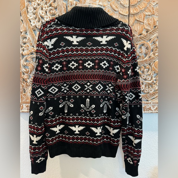 21men Holiday Button Down Cardigan- size S - Picture 2 of 11